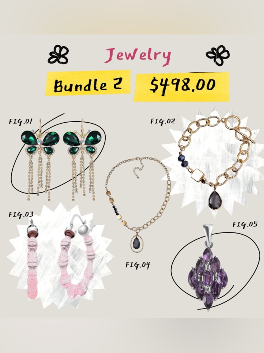 Jewelry Bundle #2 $498 Retail NWT